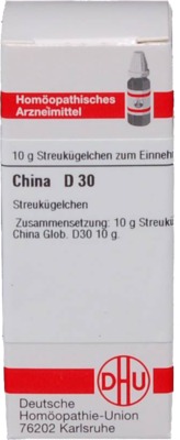 CHINA D 30 Globuli 10 g Globuli