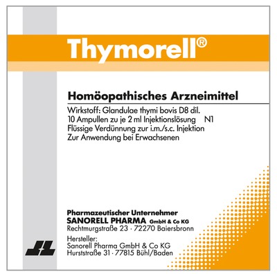 THYMORELL Injektionslösung in Ampullen 10X2 ml Ampullen