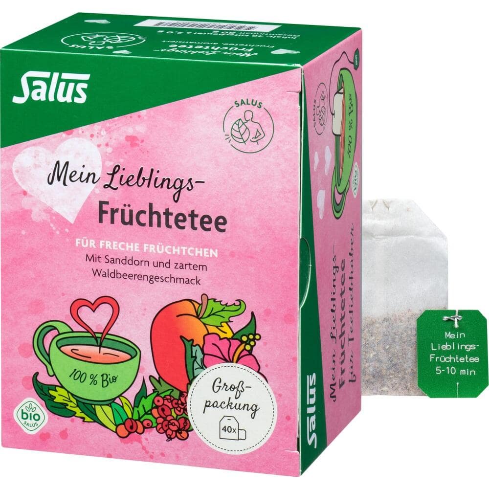 Salus Mein Lieblings-Früchte-Tee 40 St Filterbeutel
