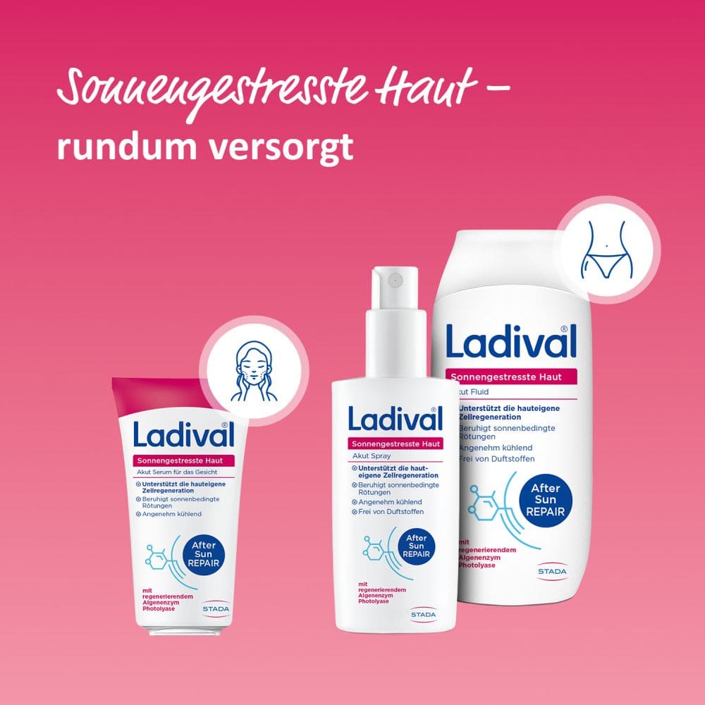 Ladival Sonnengestresste Haut Akut Serum Gesicht 50 ml Flüssigkeit
