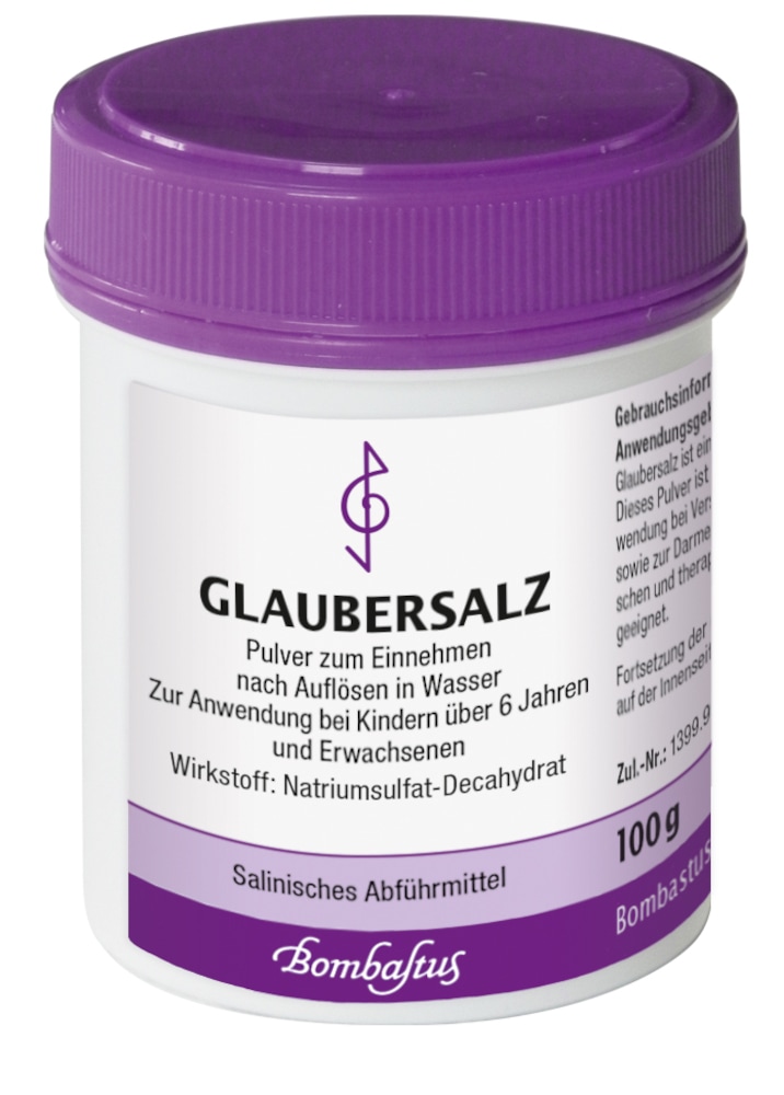 Bombastus GLAUBERSALZ 100 g Pulver