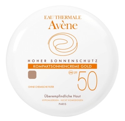 Avène KOMPAKTSONNENCREME GOLD SPF 50 10 g Creme