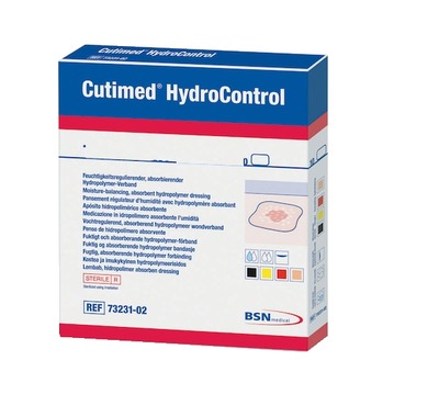 CUTIMED HydroControl Kompr.15x15 cm 5 St Kompressen
