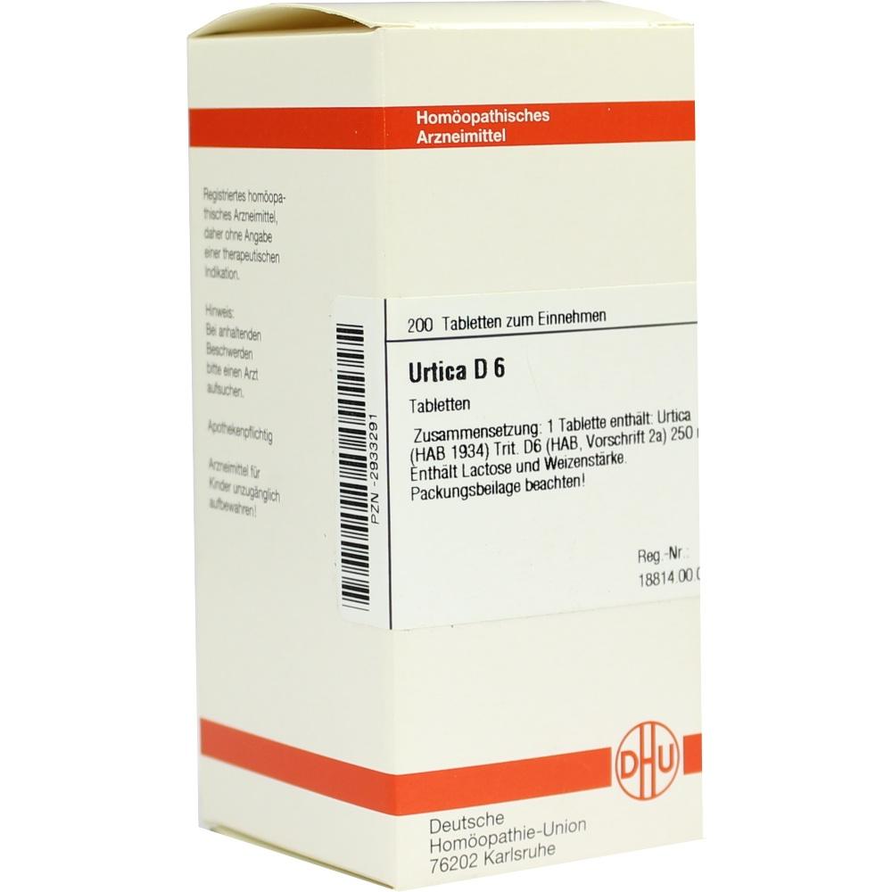 URTICA D 6 Tabletten 200 St Tabletten