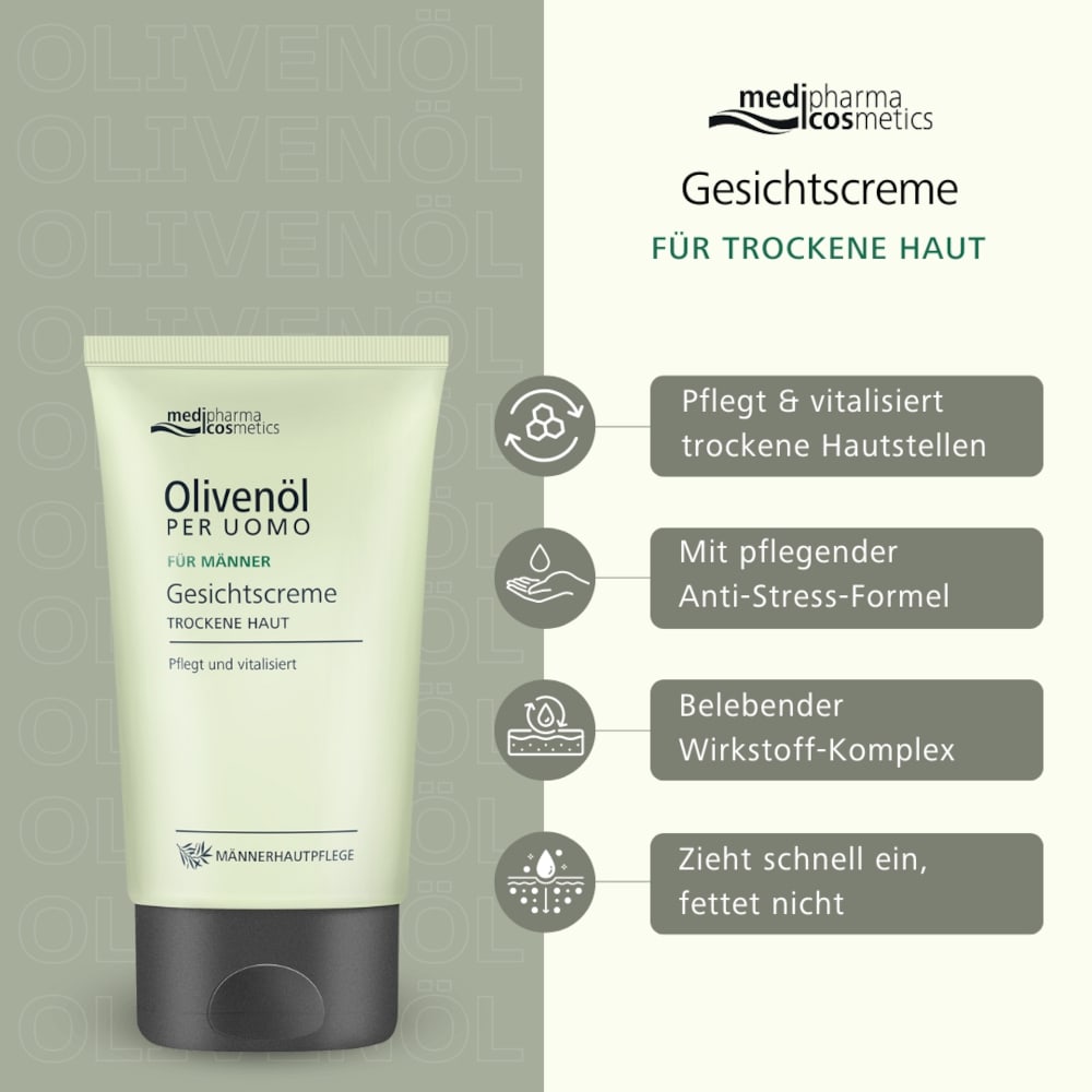 Olivenöl PER UOMO Gesichtscreme 50 ml Creme