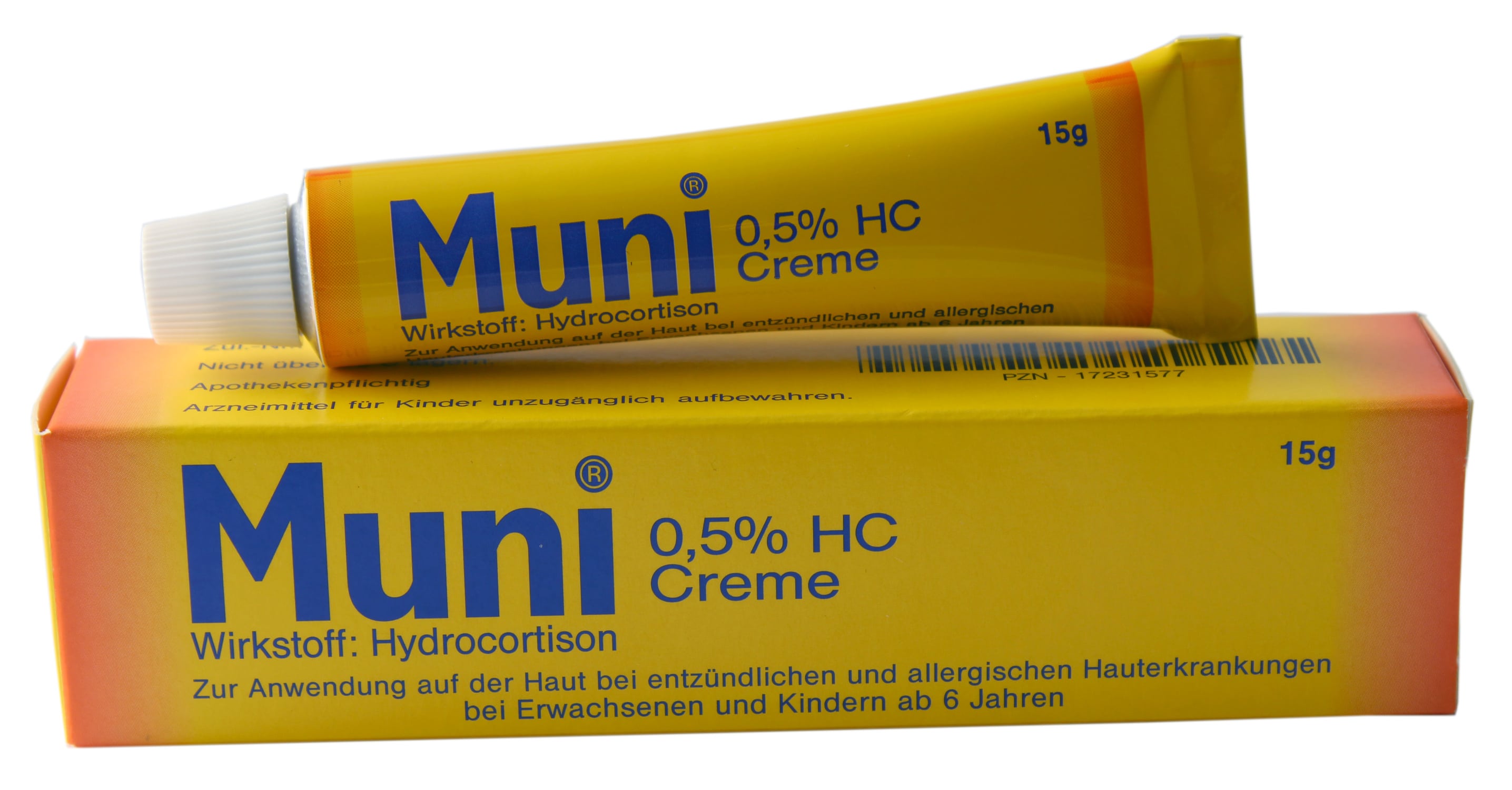 Muni 0,5 % HC Creme 15 g Creme