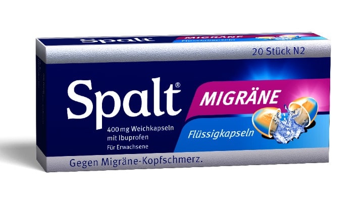 Spalt Migräne 400mg  20 St Weichkapseln