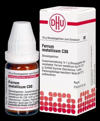FERRUM METALLICUM C 30 Globuli 10 g Globuli