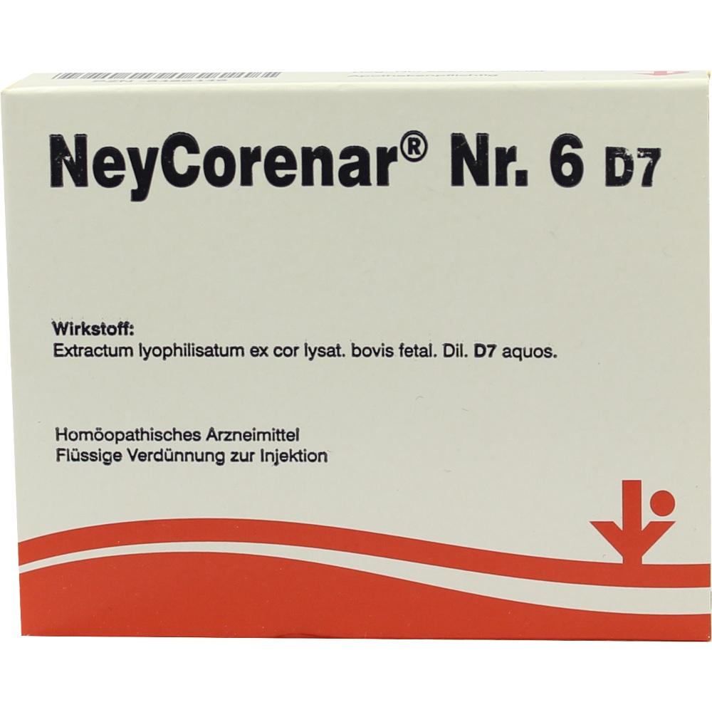 NEYCORENAR Nr.6 D 7 Ampullen 5X2 ml Ampullen