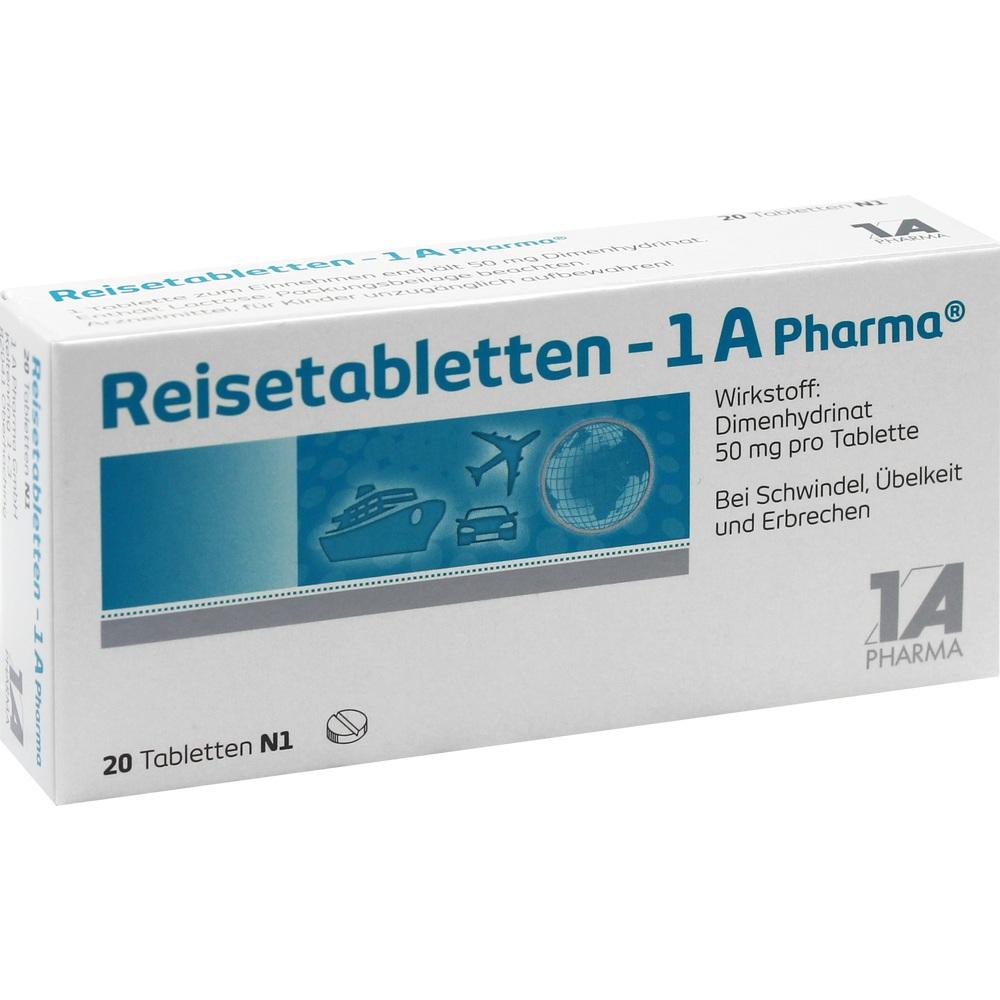 Reisetabletten 1A Pharma 20 St Tabletten
