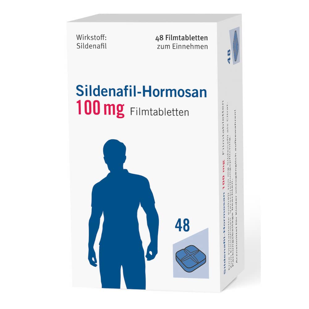 Sildenafil-Hormosan 100mg 48 St Filmtabletten
