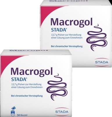 Macrogol STADA 100 St Pulver zur Herstellung einer Lösung zum Einnehmen