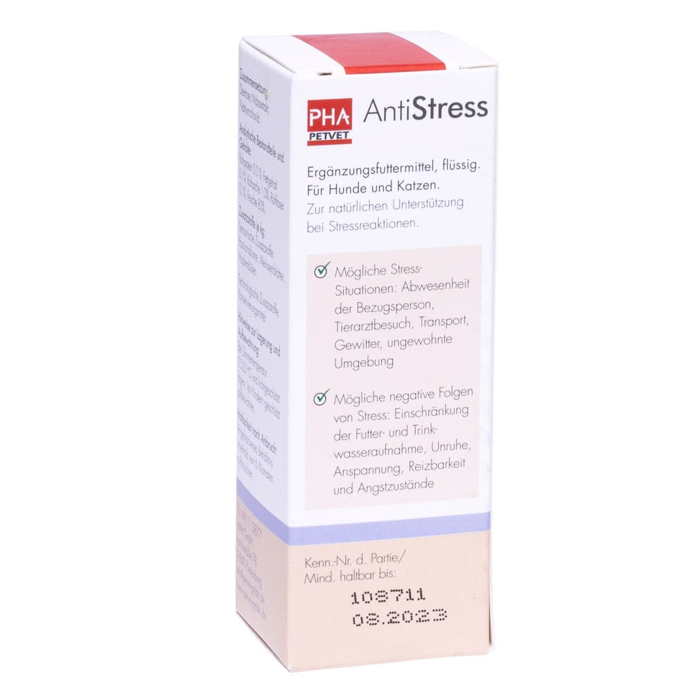 PHA AntiStress Tropfen für Hunde & Katzen 30 ml Tropfen