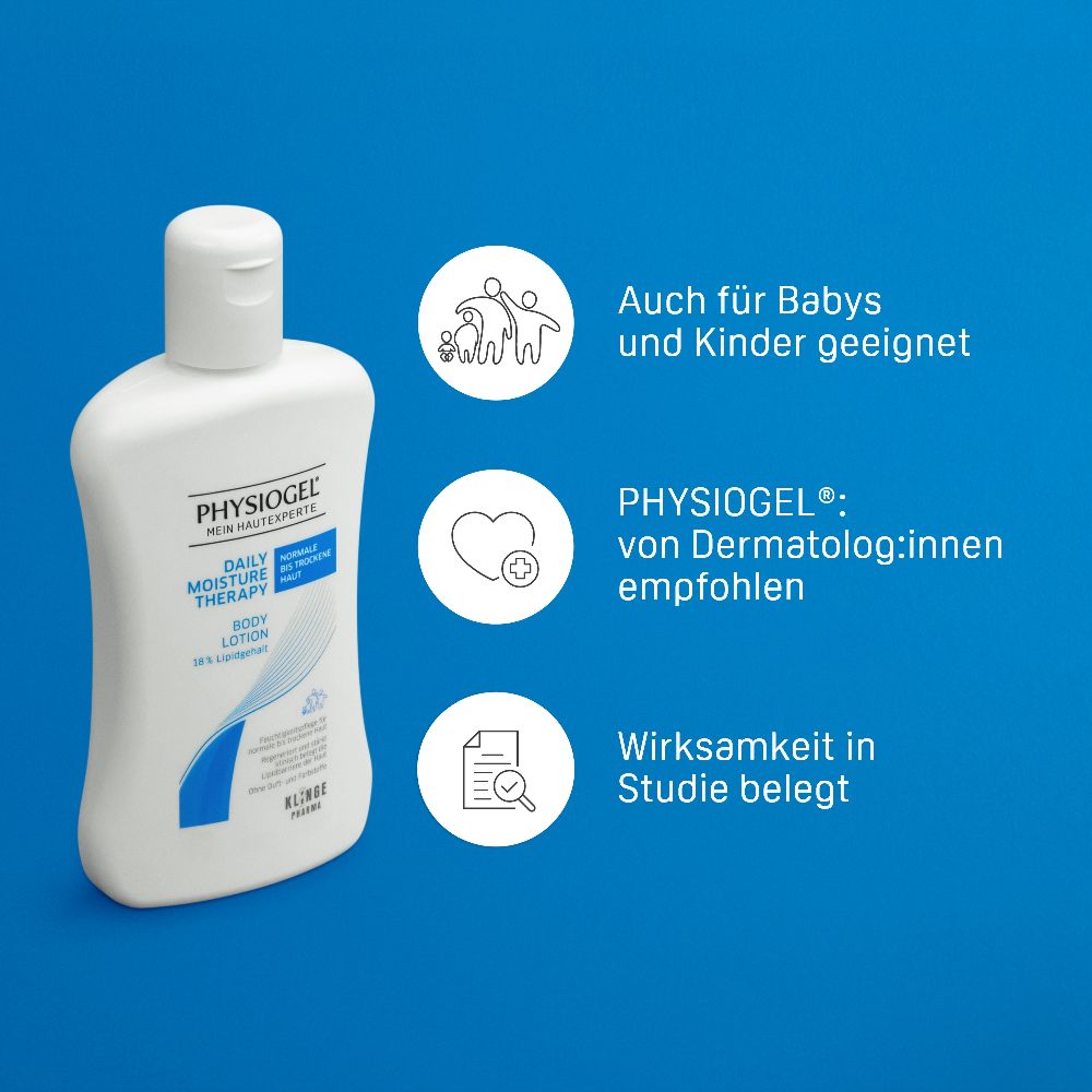 PHYSIOGEL Daily Moisture Therapy Body Lotion normale bis trockene Haut  200 ml Lotion