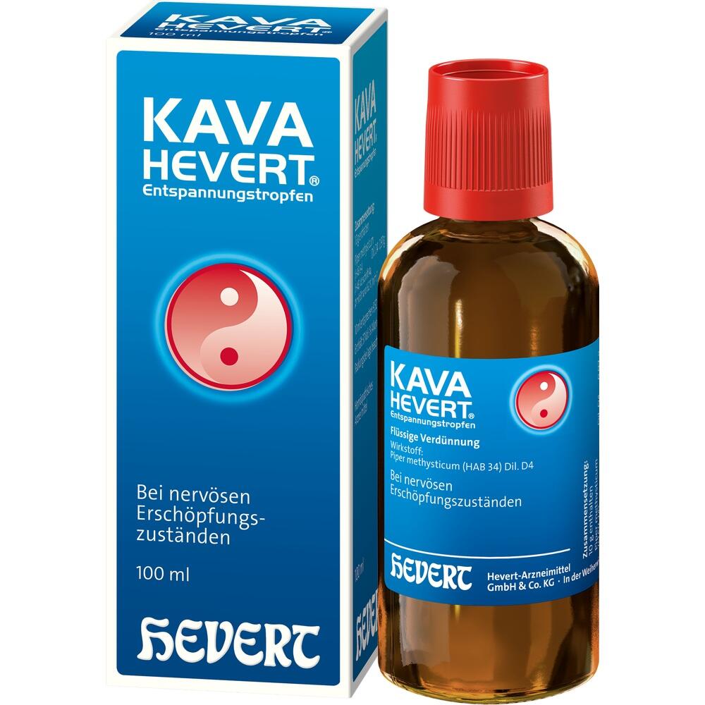 KAVA HEVERT Entspannungstropfen 100 ml Tropfen