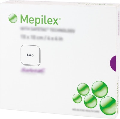 MEPILEX 10x10 cm Schaumverband 5 St Verband