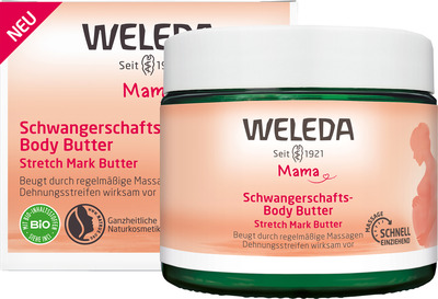 Weleda Mama Schwangerschafts-Body Butter 150 ml Creme