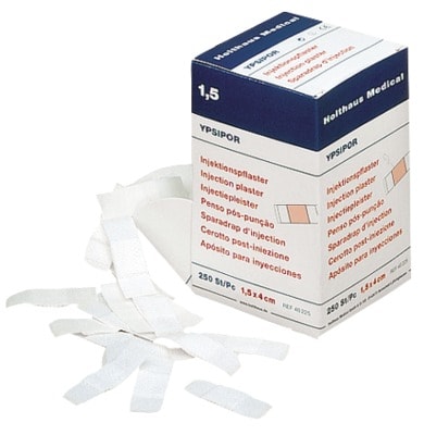 INJEKTIONSPFLASTER Ypsipor 1,5x4 cm 250 St Pflaster