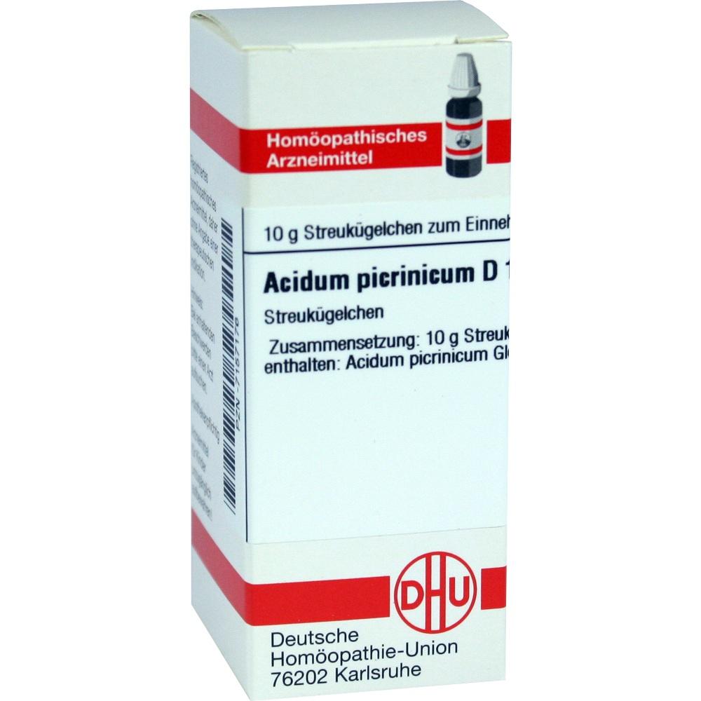 ACIDUM PICRINICUM D 12 Globuli 10 g Globuli