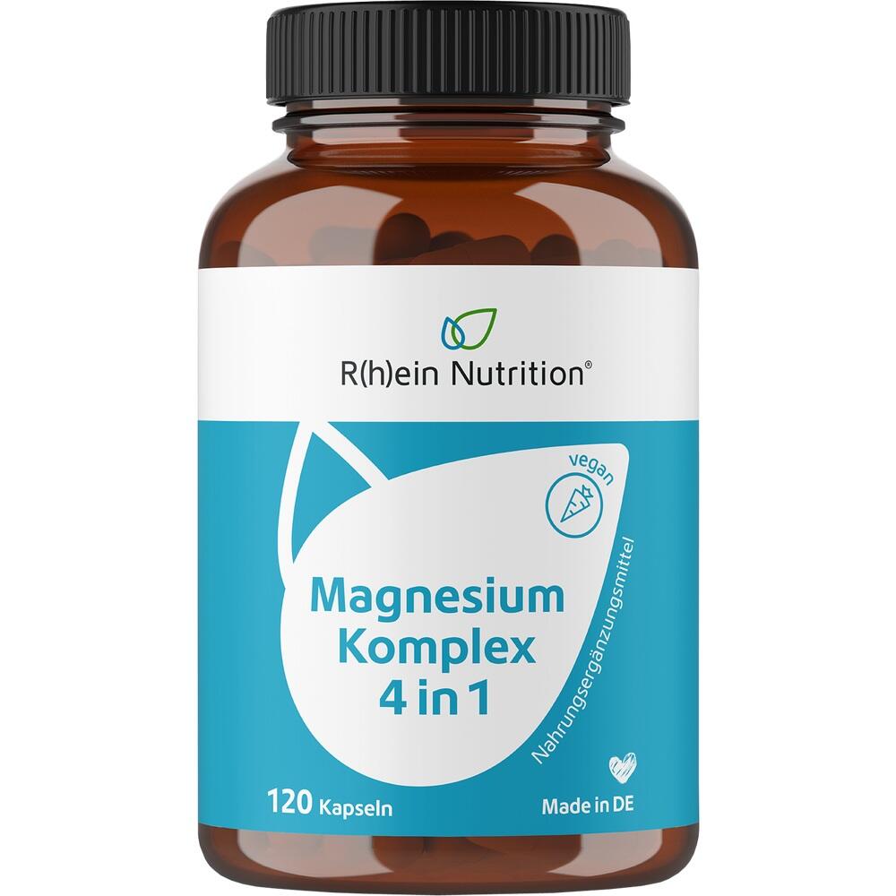 R(h)ein Nutrition Magnesium Komplex 4 in 1 hochdosiert 120 St Kapseln