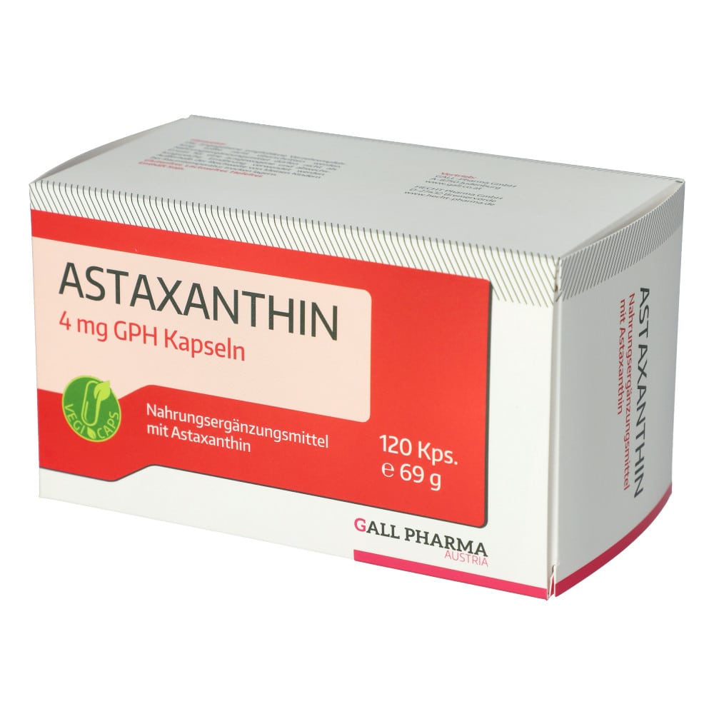 ASTAXANTHIN 4 mg GPH Kapseln 120 St Kapseln