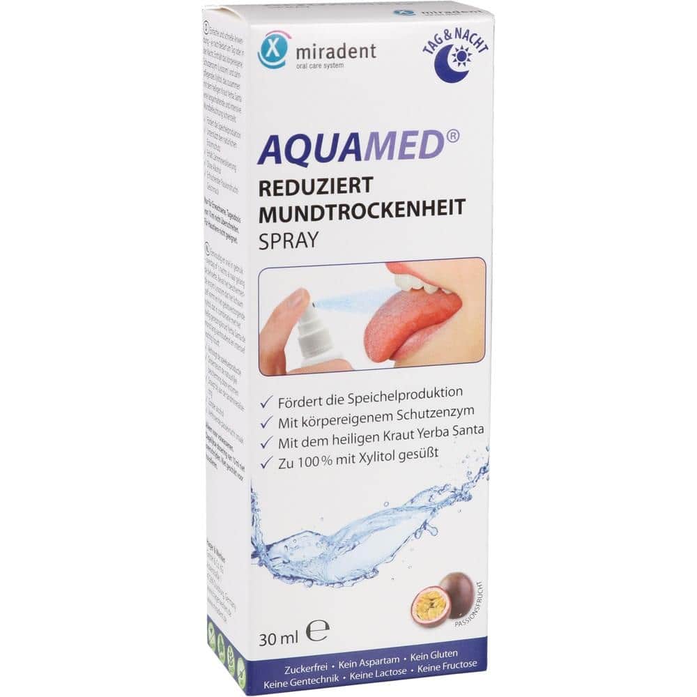 MIRADENT Aquamed Mundtrockenheit Spray 30 ml Spray