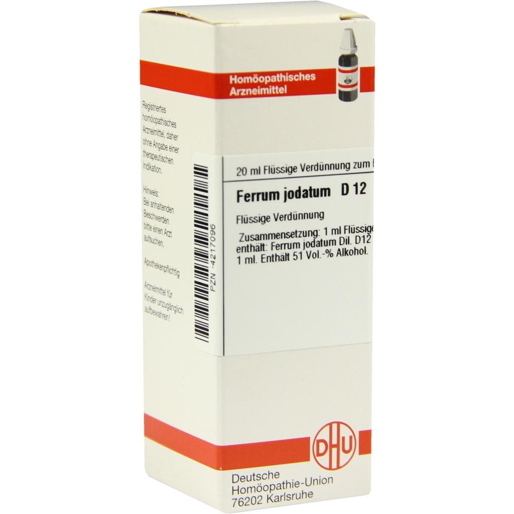 FERRUM JODATUM D 12 Dilution 20 ml Dilution