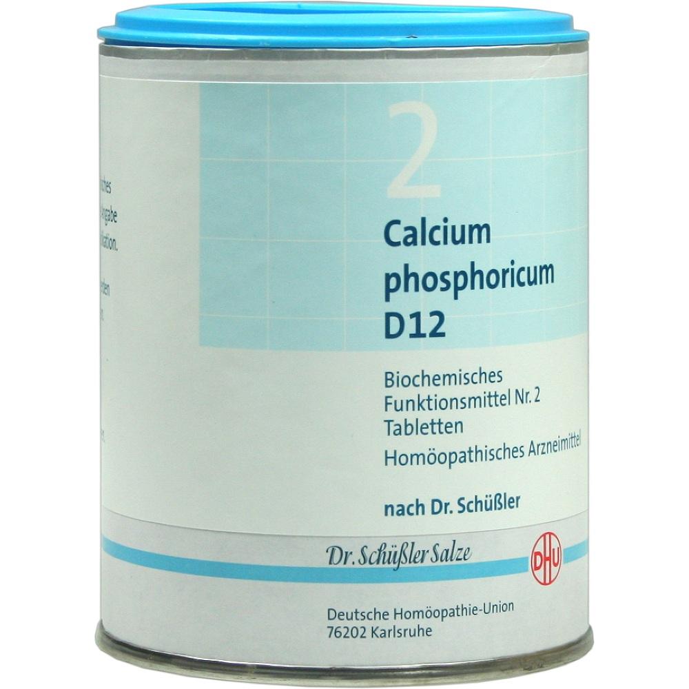 BIOCHEMIE DHU 2 Calcium phosphoricum D 12 Tabl. 1000 St Tabletten
