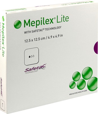 MEPILEX Lite Schaumverband 12,5x12,5 cm steril 5 St Verband