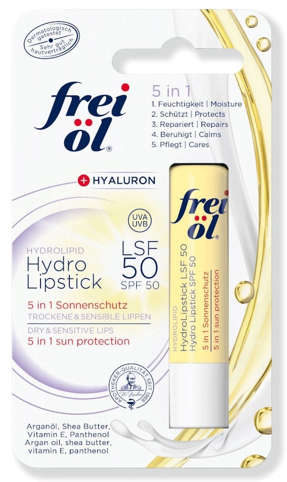 frei Öl Hydro Lipstick LSF 50 4.5 g Stifte