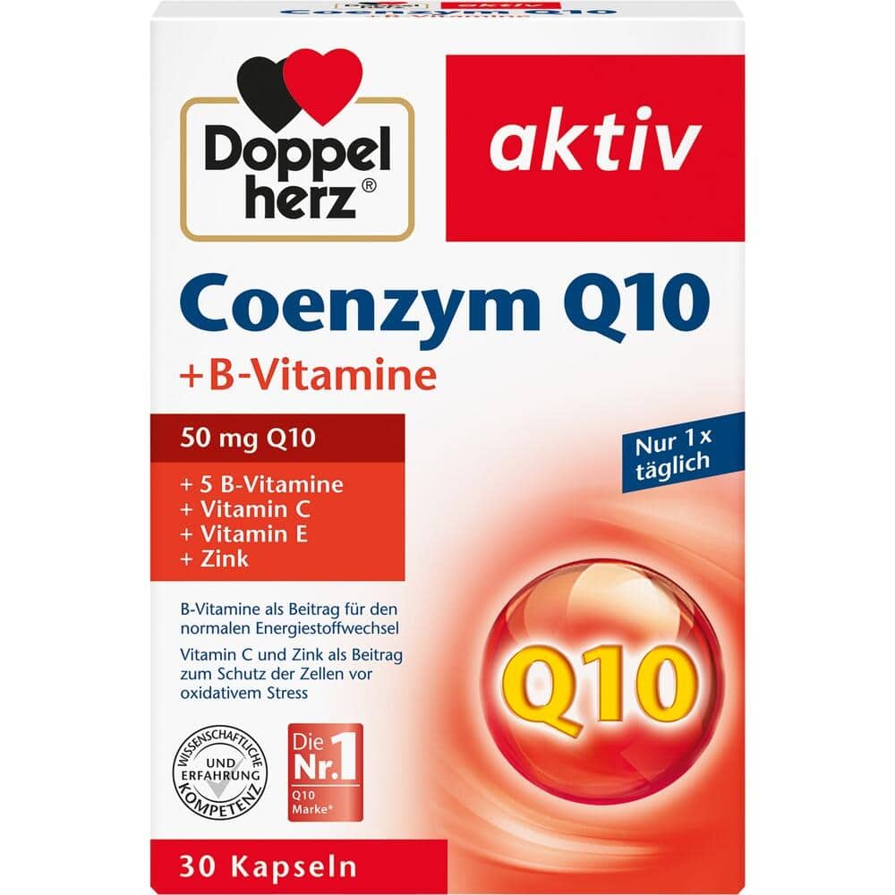Doppelherz aktiv Coenzym Q10 + B Vitamine  30 St Kapseln