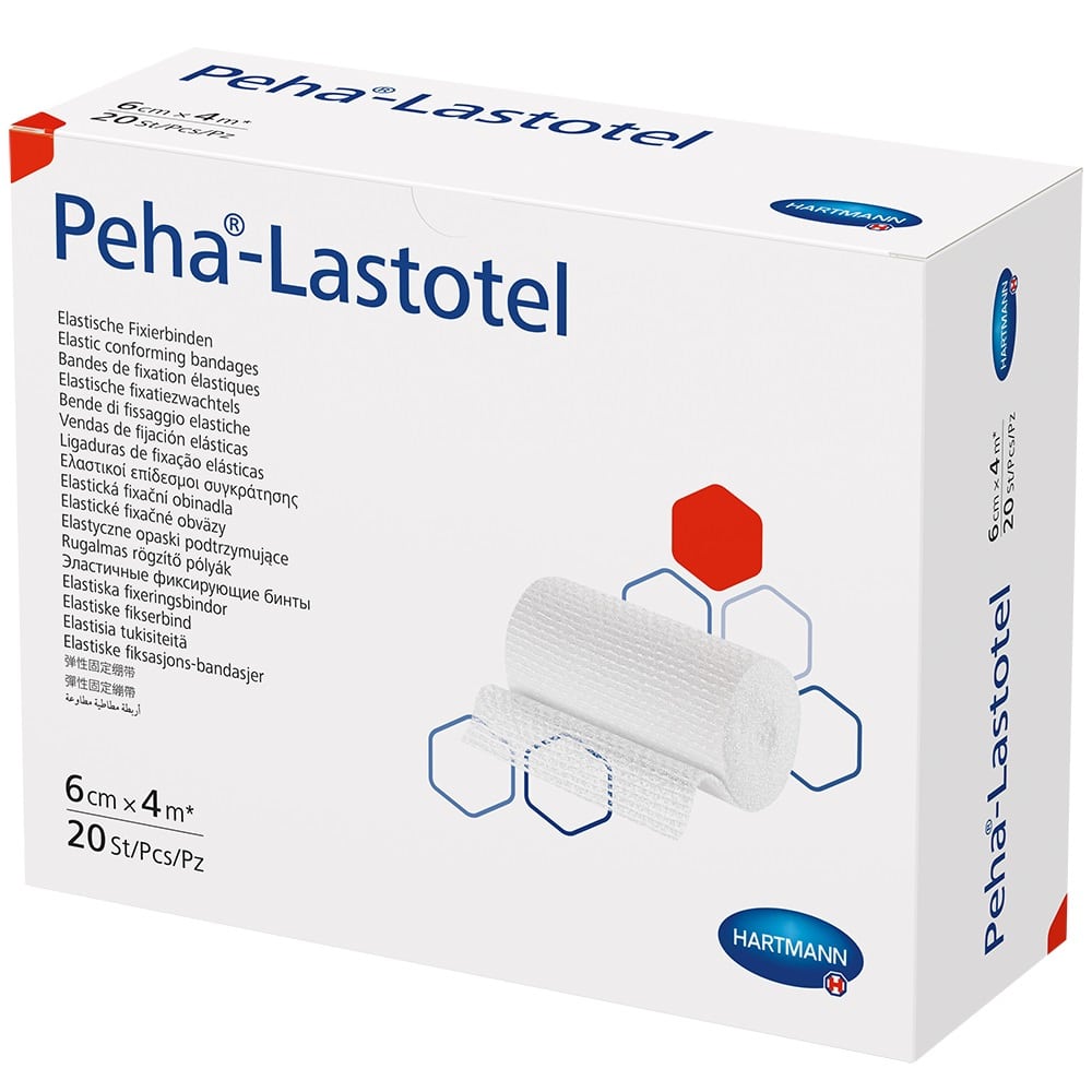 PEHA-LASTOTEL Fixierbinde 6 cmx4 m 20 St Binden