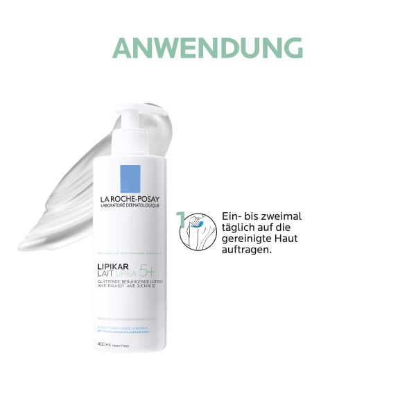 LA ROCHE-POSAY Lipikar Lait Urea 5+ 400 ml Lotion