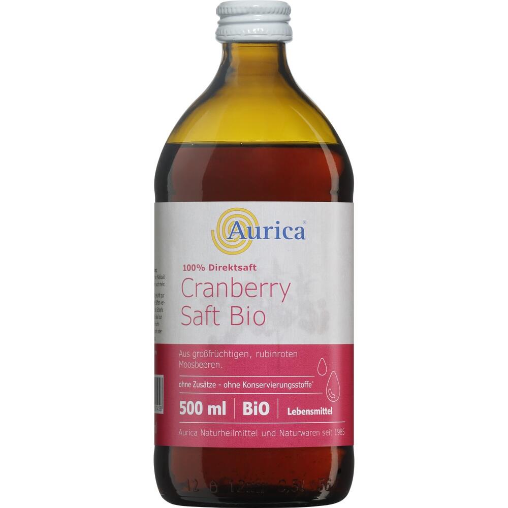 CRANBERRY 100% Direktsaft Bio 500 ml Saft