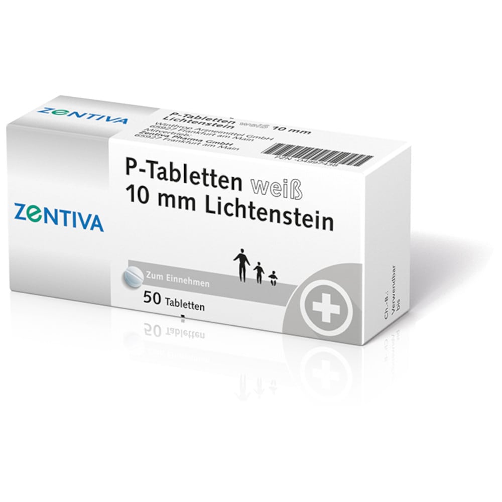 P TABLETTEN weiß 10 mm 50 St Tabletten