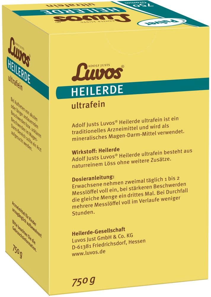 Luvos HEILERDE ultrafein 750 g Pulver