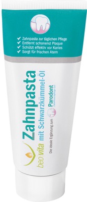 Beovita Zahnpasta Mit Schwarzkümmelöl 75 ml Zahnpasta