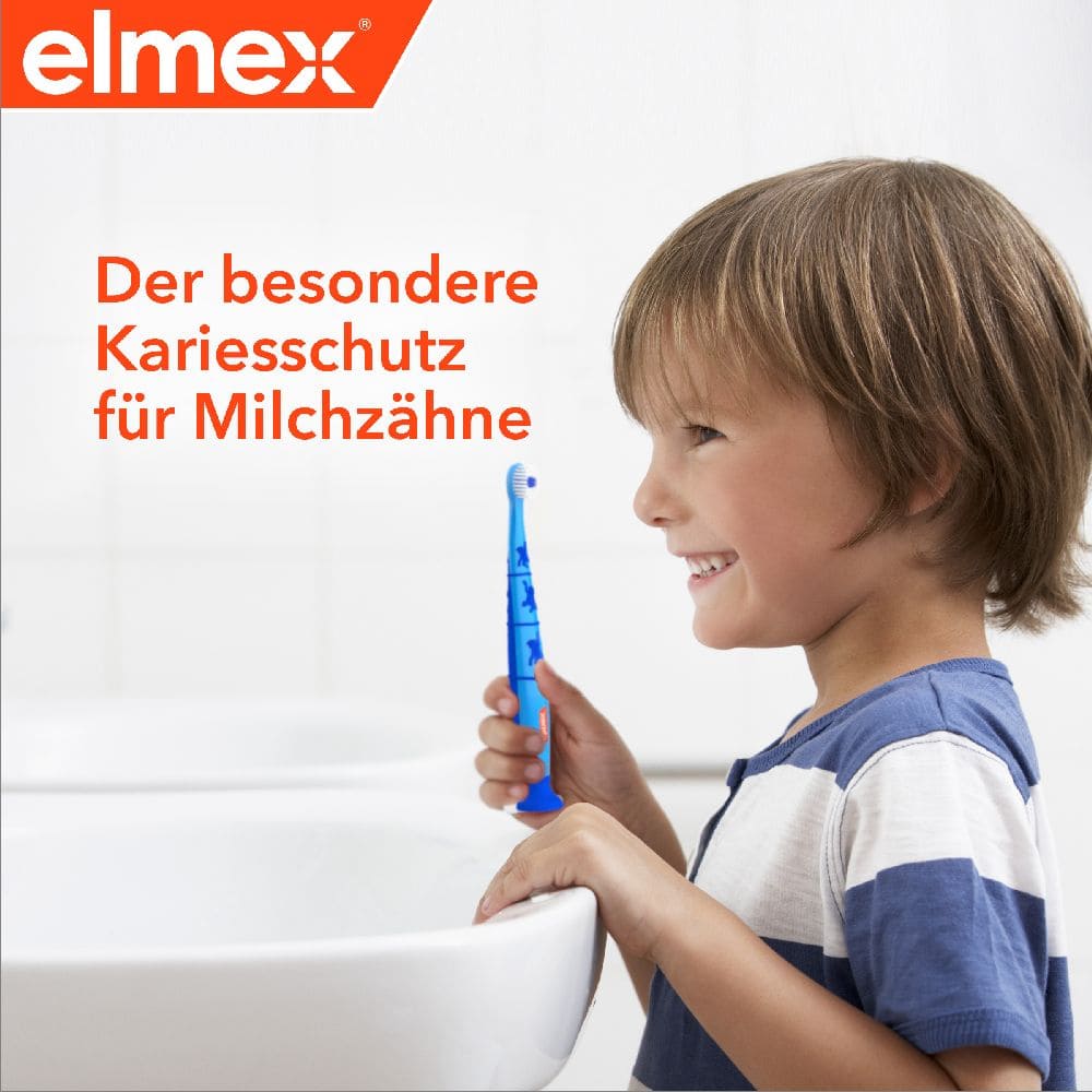 elmex Kinder-Zahnpasta KARIESSCHUTZ für Milchzähne 50 ml Zahnpasta