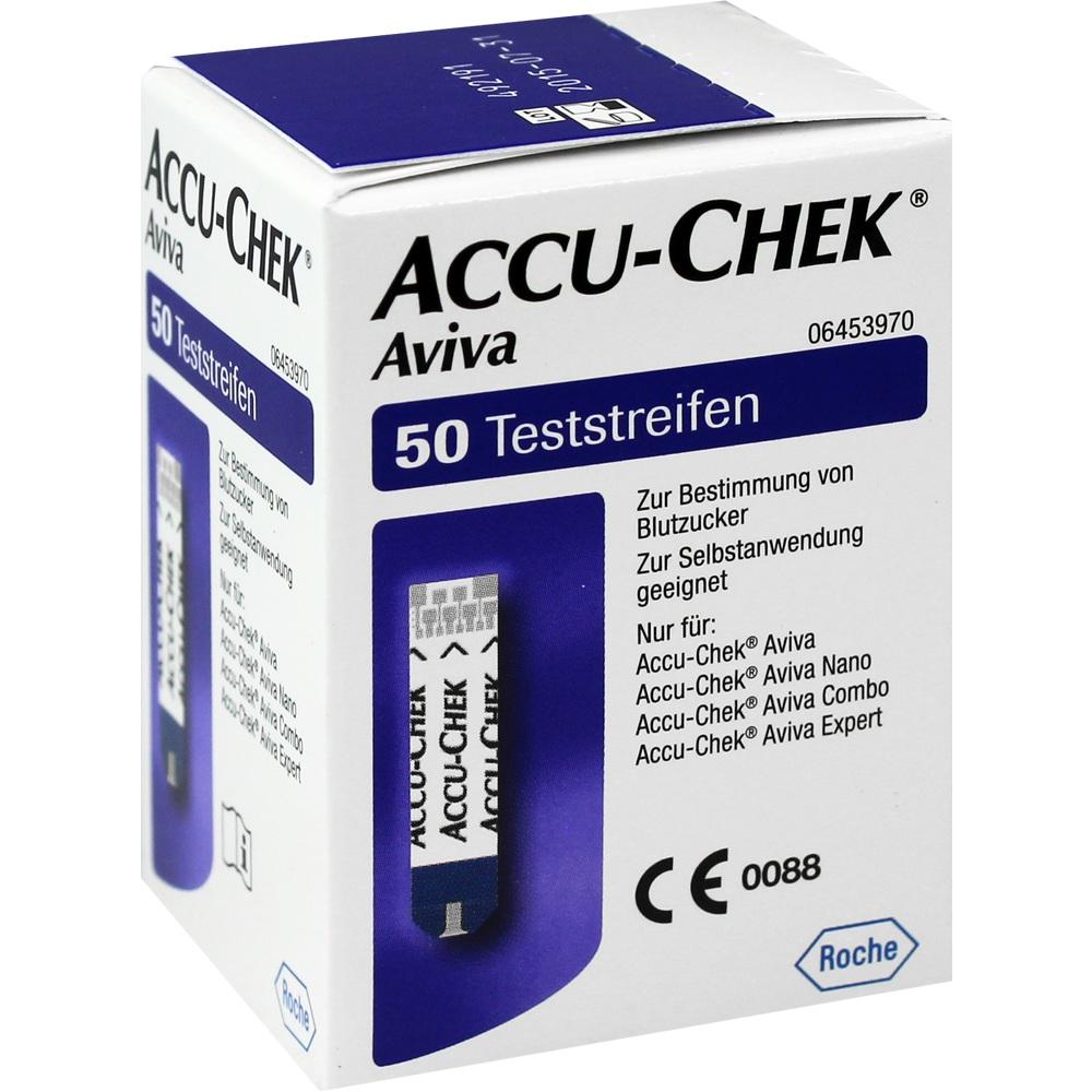 ACCU CHEK Aviva Teststreifen Plasma 50 St Teststreifen