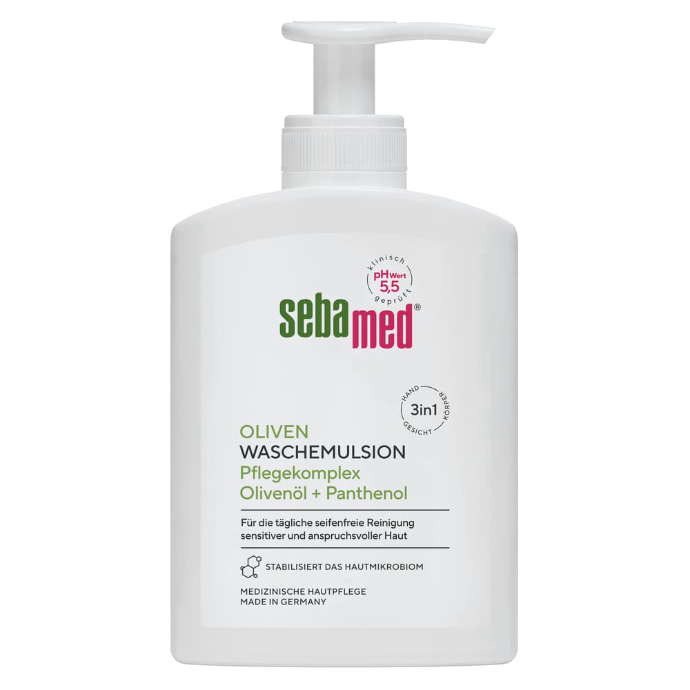sebamed OLIVEN WASCHEMULSION 200 ml Emulsion