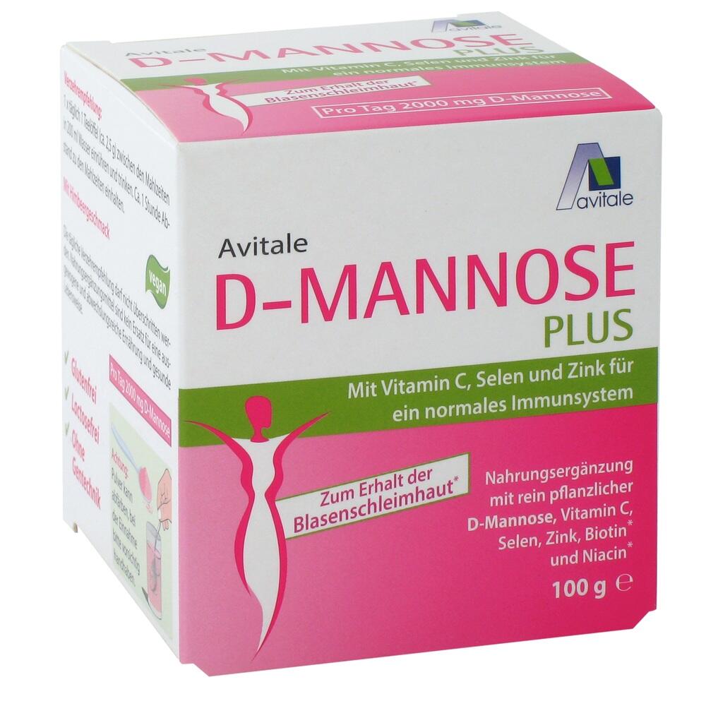 Avitale D-MANNOSE PLUS 100 g Pulver