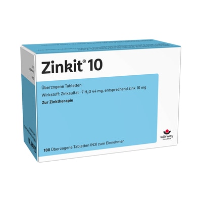 Zinkit 10 100 St Überzogene Tabletten