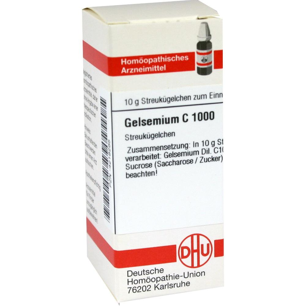 GELSEMIUM C 1000 Globuli 10 g Globuli