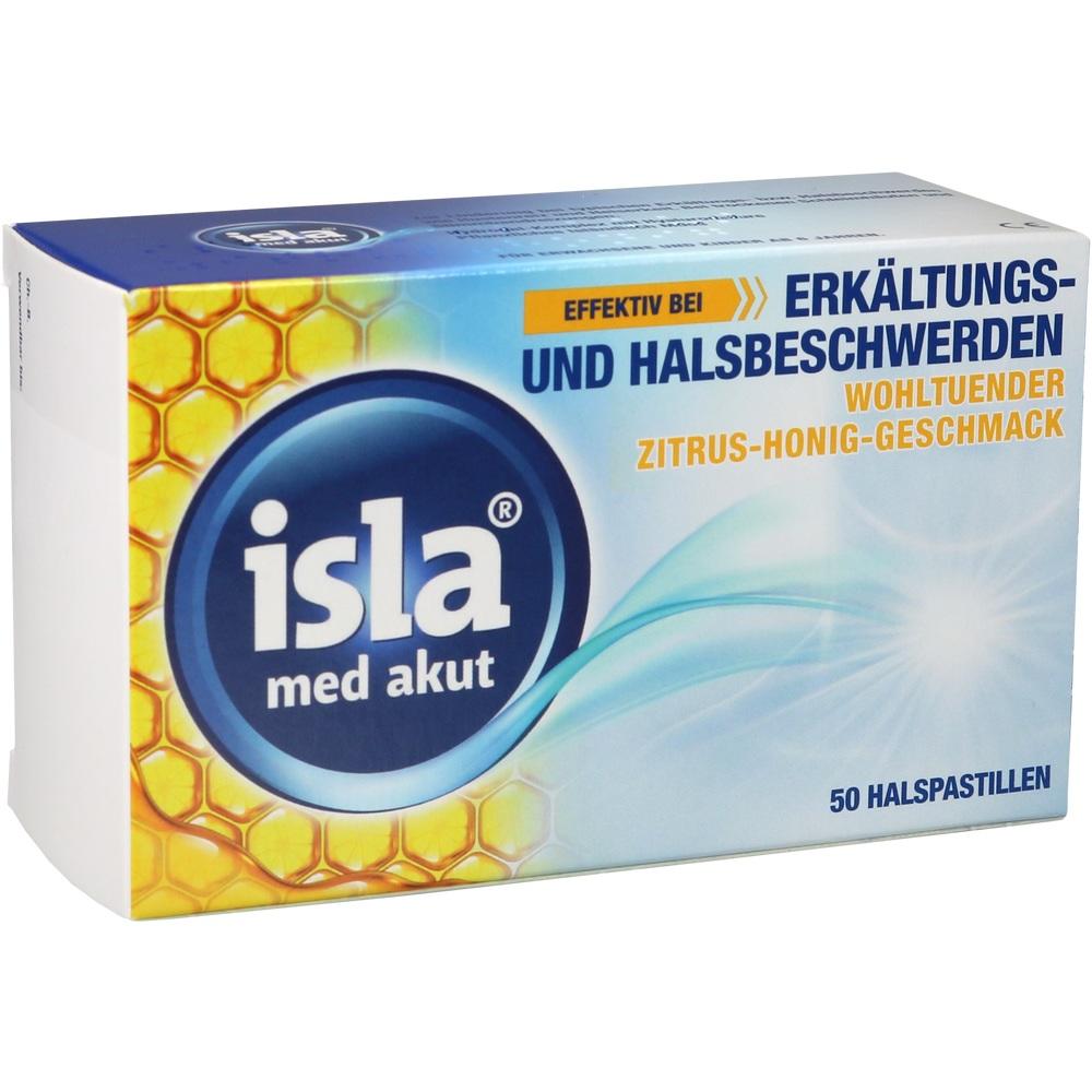 isla med akut Zitrus-Honig 50 St Pastillen