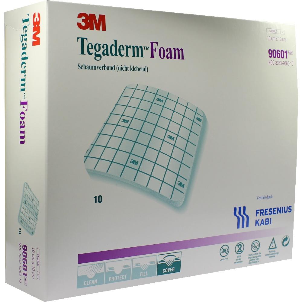 TEGADERM Foam Verband FK 10x10 cm 90601 10 St Verband