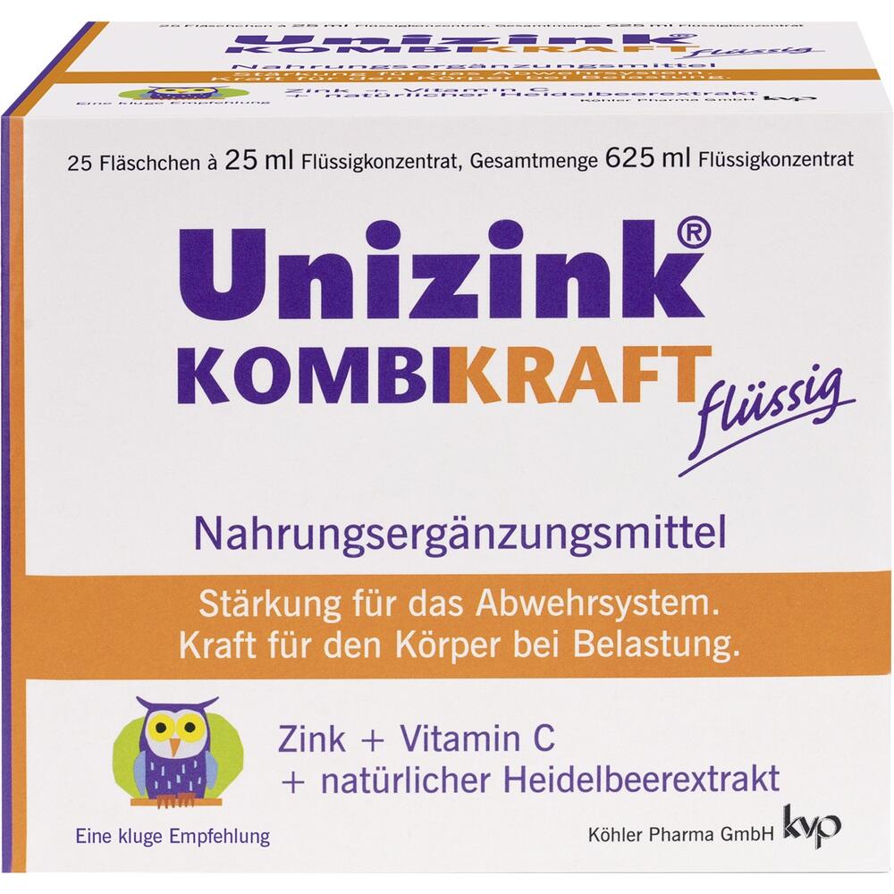 Unizink KOMBIKRAFT 25X25 ml Flaschen