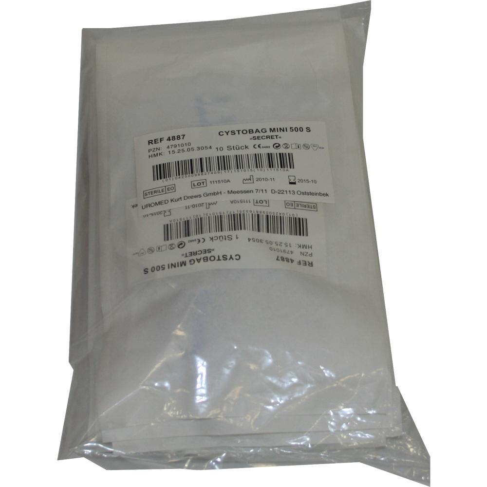 CYSTOBAG Mini 500S 4887 Beutel 10 St Beutel