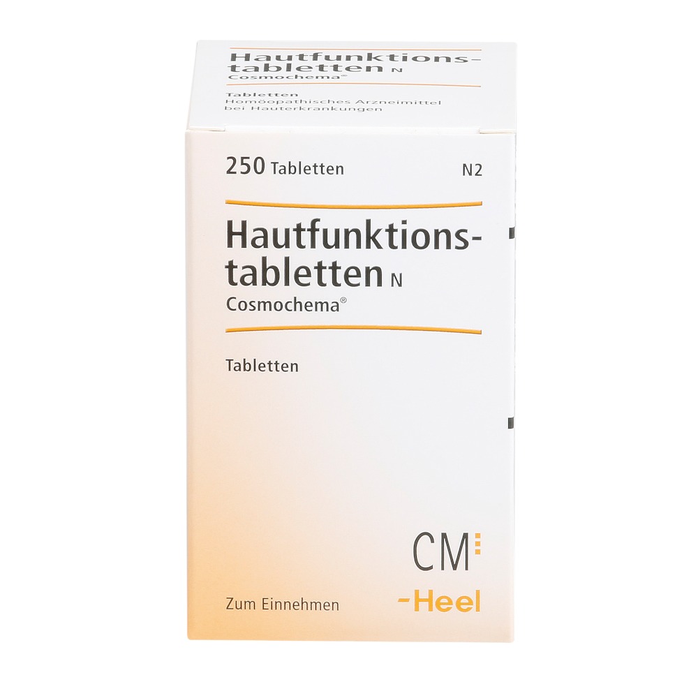HAUTFUNKTIONSTABLETTEN N Cosmochema 250 St Tabletten