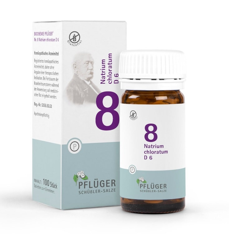 Schüßler-Salz Nr. 8 Natrium chloratum D6 100 St Tabletten