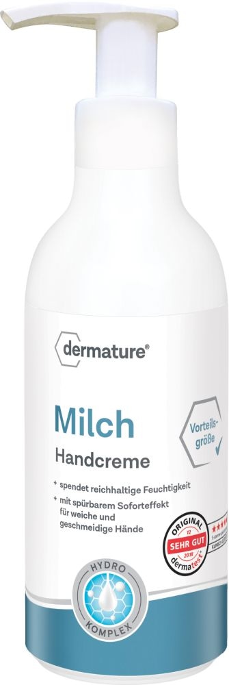 dermature Milch Handcreme 250 ml Creme